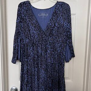 Soma Animal Print Surplice Tunic